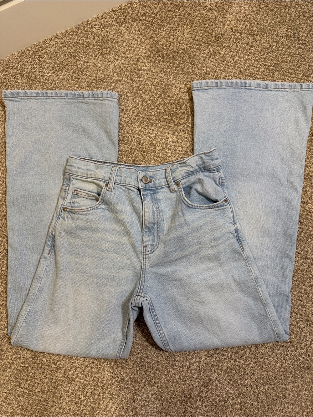 Zara wide leg jeans